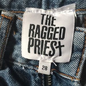 Ragged Priest Side-Stripe Checkerboard Pants